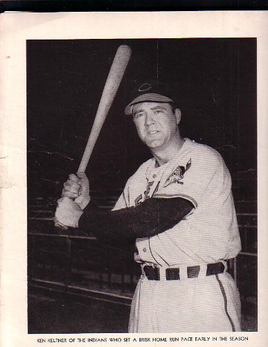 Ken Keltner Cleveland Indians Baseball Magazine Photo circa 1949