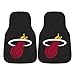 FANMATS - 9560 NBA Miami Heat Nylon Face Carpet Car Mat 18