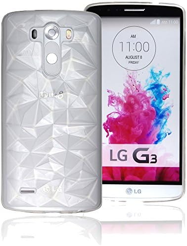 G3 Case, LG G 3 [D855] Case Crystal Jelly , Mobile Soft TPU Case (Clear White)