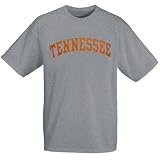 Tennessee Volunteers Ash Horizontal Arch Logo T-shirt