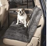 Guardian Gear Pawprint Car Seat Cover Charcoal