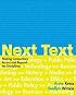 NextText: Making Connections Across and Beyond the Disciplines