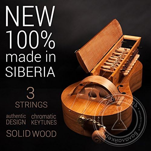 Hurdy Gurdy hromatic Euro 3 strings made in Siberia. Great work from Russian masters.