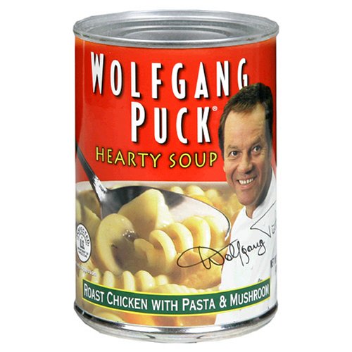 Wolfgang Puck Roasted Chicken with Pasta & Mushrooms Soup, 14.5-Ounce Cans (Pack of... by Wolfgang Puck