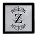 Glass Trivet Regalia Monogram Z