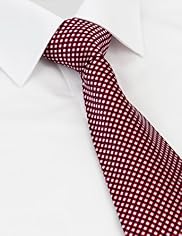 Collezione Pure Silk Mini Checked Tie