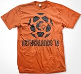 Netherlands International Soccer Globe T-Shirt, Dutch Soccer Pride Mens T-shirt