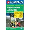 Aletsch Goms L�tschental 1 : 50 000: Wanderkarte. GPS-geeignet. Mit Orts- und Namensregister