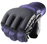 Harbinger 322 Bag Glove Womens WristWrap (Purple)