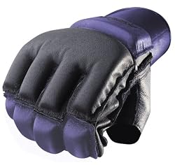 Harbinger 322 Bag Glove Women's WristWrap (Purple)