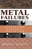Metal Failures: Mechanisms, Analysis, Prevention