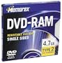 Memorex 4.7GB Type 2 DVD-RAM Media