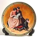 Norman Rockwell Couple's Commitment Plate