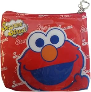 Sesame Street Elmo Zip-Up Coin Purse