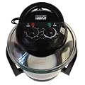 Designer Habitat 7 Litre Premium Halogen Oven Cooker complete with Lid Holder, Steamer, Frying Pan, Tongs, Low Rack, High Rack & Glove