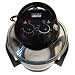Designer Habitat 7 Litre Premium Halogen Oven Cooker complete with Lid Holder, Steamer, Frying Pan, Tongs, Low Rack, High Rack & Glove