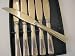 6 steak knives Harley design boxed