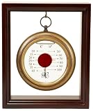 Small Hanging Brass, Cherry Finish, Red Float