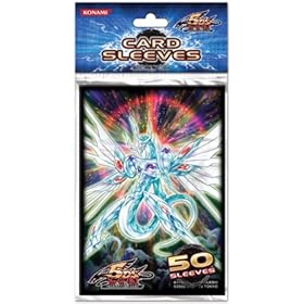  Yu-Gi-Oh! 5Ds TCG - Majestic Star Dragon Card Sleeves - Deck Protectors (50 Sleeves/Pack)