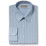 Van Heusen Wrinkle Free Broadcloth Fancy Dress Shirt - Point Collar