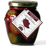 Casina Rossa Stuffed Hot Cherry Peppers 10 oz. Jar