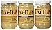 Tru-Nut Powdered Peanut Butter 6.7oz Jar 3-Pack: Original, Chocolate and Cinnamon