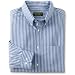Blues Patterned Pinpoint Oxford Shirt