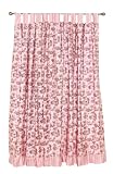 Tadpoles Toile Curtain Panel in Pink and Brown