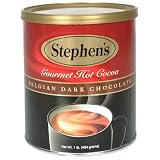 Stephen's Gourmet Hot Cocoa, Belgian Dark Chocolate, 16-Ounce Cans (Pack of 6)