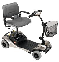 Shoprider Dasher 4 Four Wheel Color Interchangeable Personal Travel Scooter