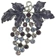 Purple Grapes Birthstones Jewelry