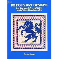 101 Folk Designs for Counted Cross-Stitch and Other Needlecrafts (Dover Needlework Series)