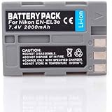 EN-EL3e Replacement Lithium-Ion Battery for Nikon Digital SLR D700, D300, D200, D90, D80 Digital Camera