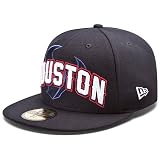 NFL Unisex Adult Houston Texans Draft 5950 Cap (Navy, 7 5/8)