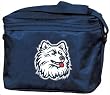 Connecticut Huskies (UConn) 6-Pack Cooler/Lunch Box NCAA College Athletics Sports Fan Merchandise
