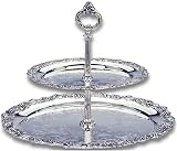 Reed & Barton Silver-plated Burgundy Collection 2 Tiered Server