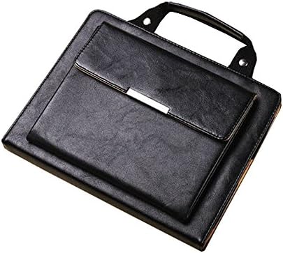 Ipad 2 / Ipad 3 / Ipad 4 Case, Ulifestyles Portable Stand Smart Folio Leather Case with Handle, Auto Wake Up / Sleep, Multi Angle Stand, Big Pocket, Convenient, Durable, Black