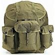 Enhanced Large Alice Pack W/frame - Od/blk