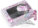  : Disney Kids' Princess Watch in Collectible Tin with bonus Tiara, Hair Comb and Purse #MU2242KO
