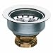 Moen 22036 3-1/2-Inch Composite Drain Assembly, Stainless