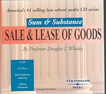 Sum and Substance Audio on Sale and Lease of Goods