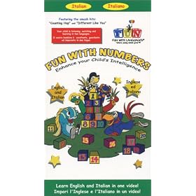 Fun with Numbers - English - Italian [VHS]