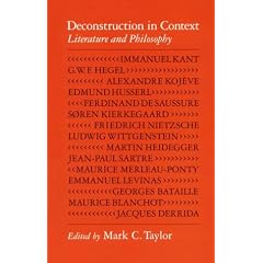 Deconstruction in Context: Literature and Philosophy