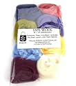 Wool Roving 12''-Blu/Pea/Ltblu/Wht/Pur/Yel/Lav/Rs