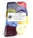 Wool Roving 12''-Blu/Pea/Ltblu/Wht/Pur/Yel/Lav/Rs