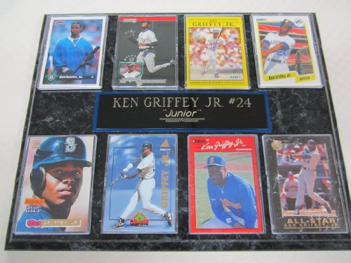 Seattle Mariners Ken Griffey Jr 8 Card Plaque