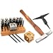 28 Silversmiths Hammer Dapping Punches Block Anvil Tool