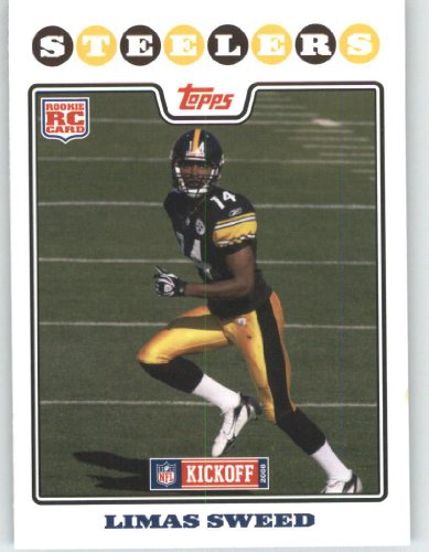 2008 Topps Kickoff #194 Limas Sweed RC - Pittsburgh Steelers (RC - Rookie Card)(Football Cards)