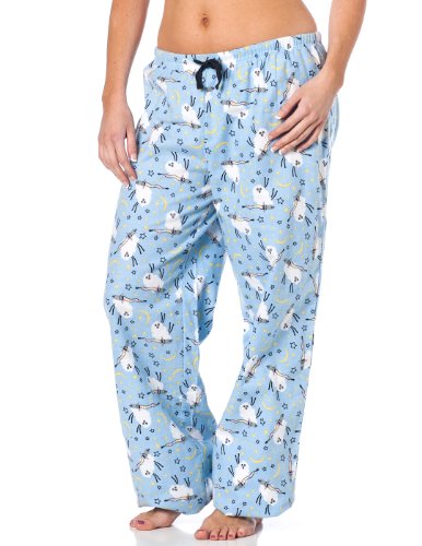 Womens Cotton Flannel Sleepwear Pajama bottom pants