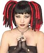 Halloween Costume EMO Goth Dreads Dreadlocks Punk Wig Womens Standard